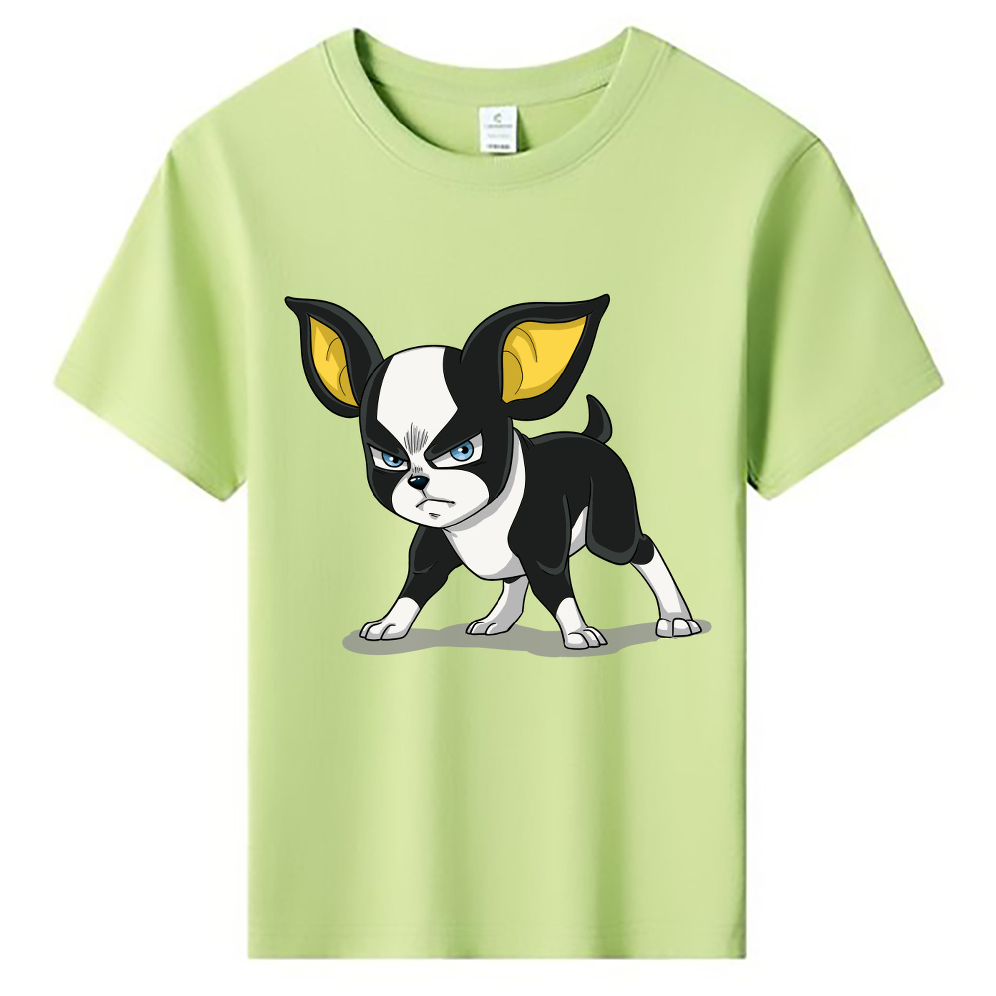 （画像用） ジョジョの奇妙な冒険 イギー JoJo's Bizarre Adventure Iggy 綿100％キッズTシャツ（フロントプリント）
